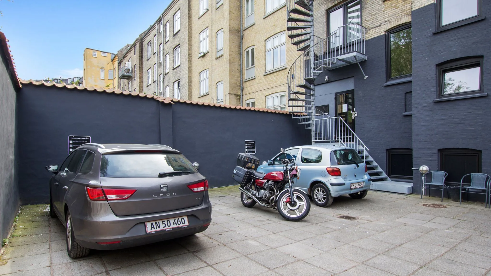 hotel prinsen parkering
